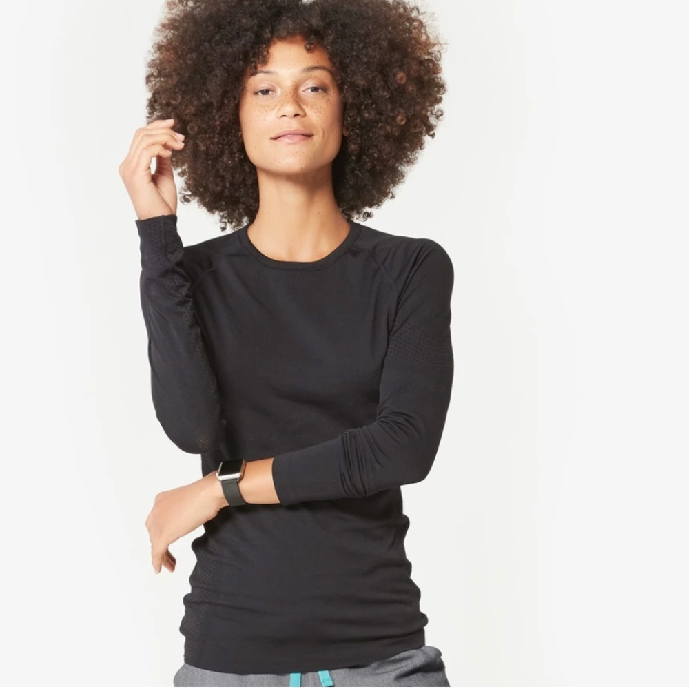 Figs Salta Crewneck Longsleeve Underscrub Top M